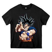 Black goku utra instinct Heavy Core Tee - linhVisuals
