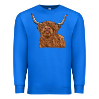 True Royal highland cow Premium Sweatshirt - RanaPortraitStore