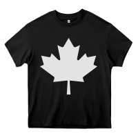 Black canada maple Heavy Core Tee - linhVisuals