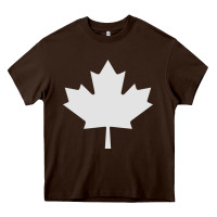 Chocolate Brown canada maple Heavy Core Tee - linhVisuals