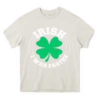 Cream irish i was faster Heavy Core Tee - linhVisuals
