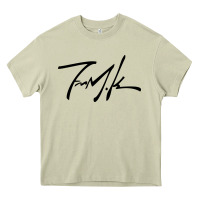 Mossy Kendrick lamar sign black Heavy Core Tee - linhVisuals