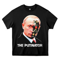 Black official the putinator Heavy Core Tee - linhVisuals