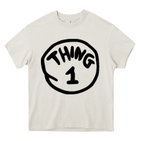 Cream thing 1 thing 2 buddies lover Heavy Core Tee - linhVisuals
