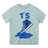 Arona 1 retro high og dark marina blue tee shoes dripping got em t shirt Heavy Core Tee - linhVisuals