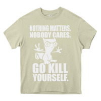Mossy kill yourself classic foamy the squirrel Heavy Core Tee - linhVisuals