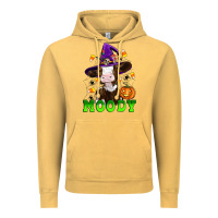 Vintage Mustard moody cow Vintage Hoodie - Artiststas