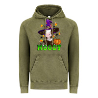 Vintage Olive moody cow Vintage Hoodie - Artiststas