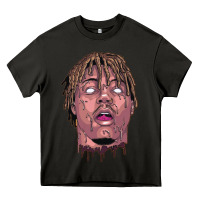 Asphalt art of juice rap Heavy Core Tee - linhVisuals