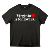 Asphalt VIRGINIA IS FOR LOVERS Heavy Core Tee - linhVisuals