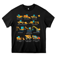 Black construction excavator vehicle boys builder heavy equipment t shirt Heavy Core Tee - linhVisuals