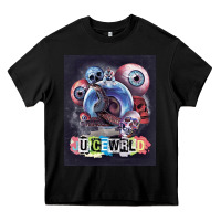Black wrld legend of music rap Heavy Core Tee - linhVisuals
