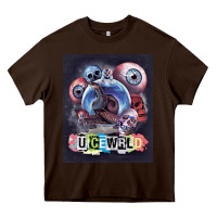 Chocolate Brown wrld legend of music rap Heavy Core Tee - linhVisuals
