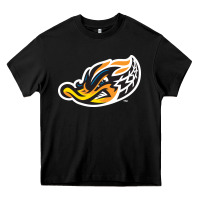 Black akron-rubber-ducks Heavy Core Tee - linhVisuals