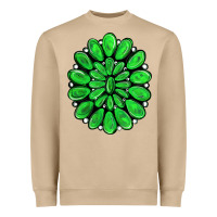 Mushroom green gemstone Heavyweight Sweatshirt - RanaPortraitStore