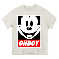 Cream ohboy Heavy Core Tee - linhVisuals