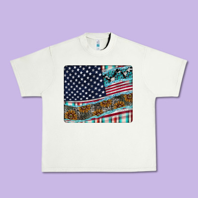 American Flag Mouse Pad Urban Heavy Tee Designed By Cowhidedigitalart