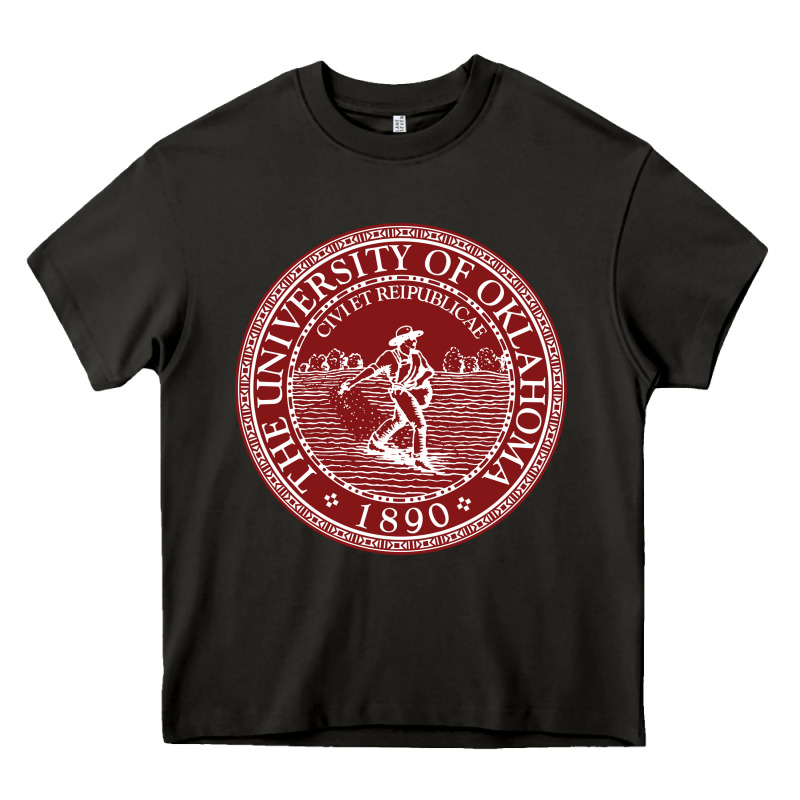 University Oklahoma Heavy Core Tee by linhVisuals | Teevron