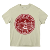 Mossy university oklahoma Heavy Core Tee - linhVisuals