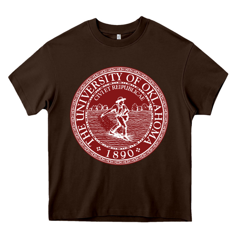 University Oklahoma Heavy Core Tee by linhVisuals | Teevron
