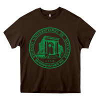 Chocolate Brown upr at mayaguez Heavy Core Tee - linhVisuals