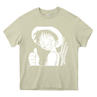Mossy luffy one piece Heavy Core Tee - linhVisuals
