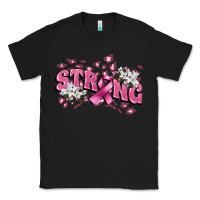 Black Strong Cancer Awareness Classic Tee - FaDigitalArtStudio