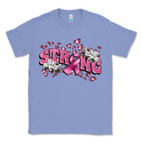 Colony Blue Strong Cancer Awareness Classic Tee - FaDigitalArtStudio