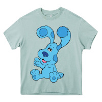 Arona blues clues on red sofa Heavy Core Tee - linhVisuals