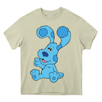Mossy blues clues on red sofa Heavy Core Tee - linhVisuals