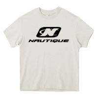 Cream Nautique Boats Heavy Core Tee - linhVisuals