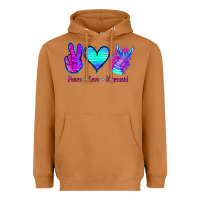 Meerkat Peace Love Mermaid Heavyweight Hoodie - Jasminsmagicworld