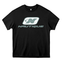 Black Nautique Boats Heavy Core Tee - linhVisuals