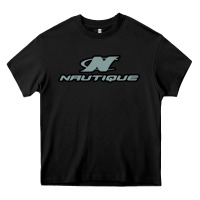Black Nautique Boats Heavy Core Tee - linhVisuals