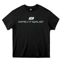 Black Nautique Boats Heavy Core Tee - linhVisuals