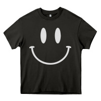 Asphalt smily Heavy Core Tee - linhVisuals