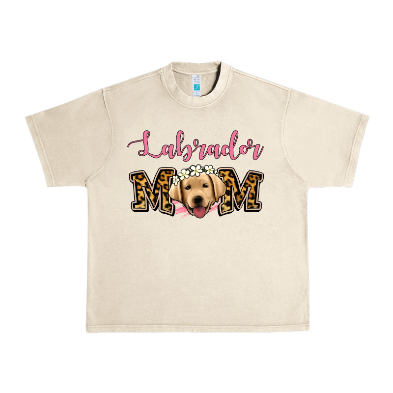 Labrador Mom Urban Heavy Tee by Jasminsmagicworld | Teevron