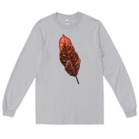 Moon Dust croton leaf Long Sleeve Tee - LillyAllenDesigns