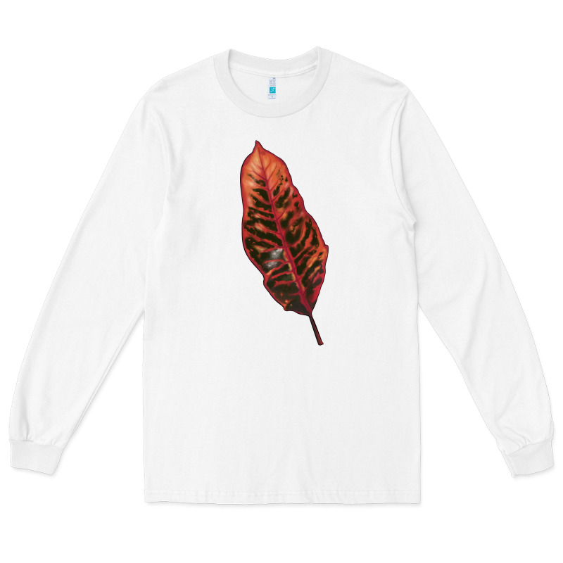 Croton Leaf Long Sleeve Tee by LillyAllenDesigns | Teevron