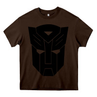 Chocolate Brown transformer Heavy Core Tee - linhVisuals