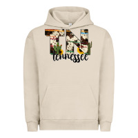 Pigment French Oak tenesse state cowhide serape cactus Urban Hoodie - RanaPortraitStore