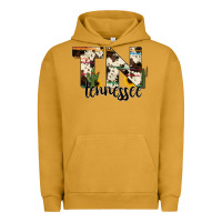 Tenesse State Cowhide Serape Cactus Urban Hoodie | Teevron