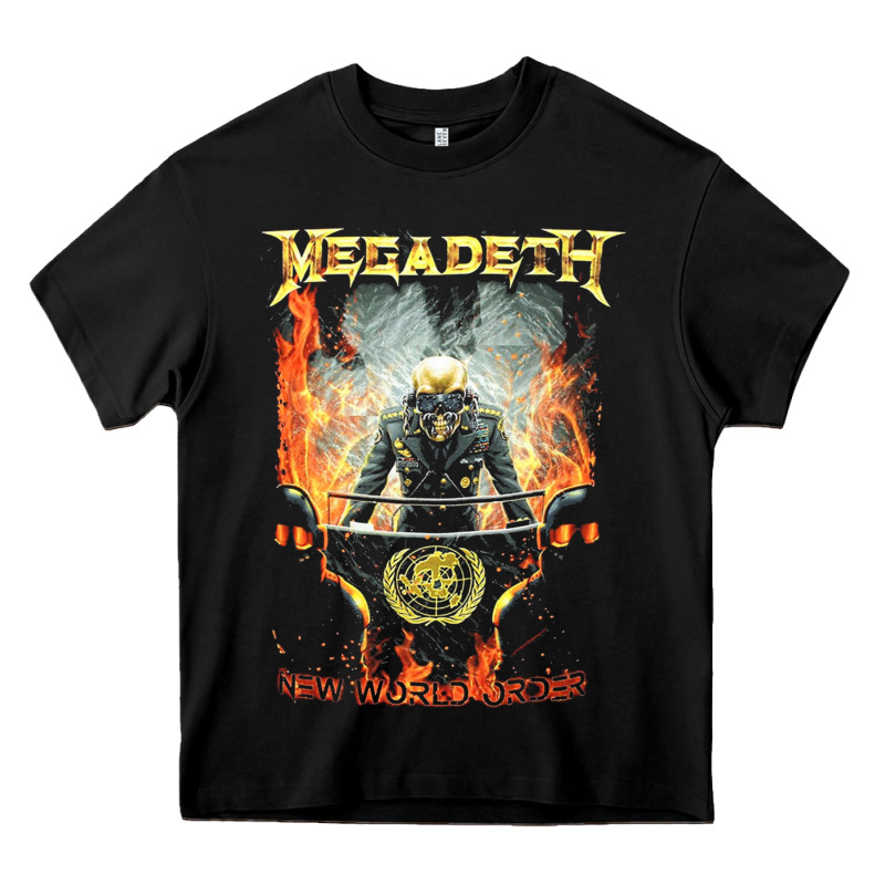 Megadeath World Order Heavy Core Tee by linhVisuals | Teevron