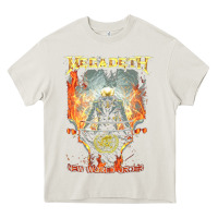Cream Megadeath World Order Heavy Core Tee - linhVisuals