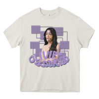 Cream olivia rodrigo Heavy Core Tee - linhVisuals