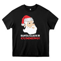 Santa Claus Is Cumming Dirty Humor Heavy Core Tee | Teevron