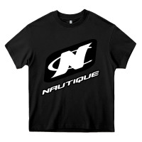 Black Nautique Boats Heavy Core Tee - linhVisuals