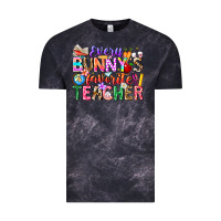 Cloud Black Every Bunny Favorite Teacher Easter Vintage Tee - CowhideDigitalArt