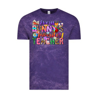 Cloud Purple Every Bunny Favorite Teacher Easter Vintage Tee - CowhideDigitalArt