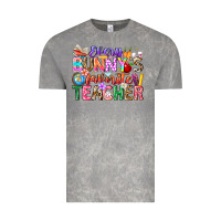 Cloud Rock Every Bunny Favorite Teacher Easter Vintage Tee - CowhideDigitalArt